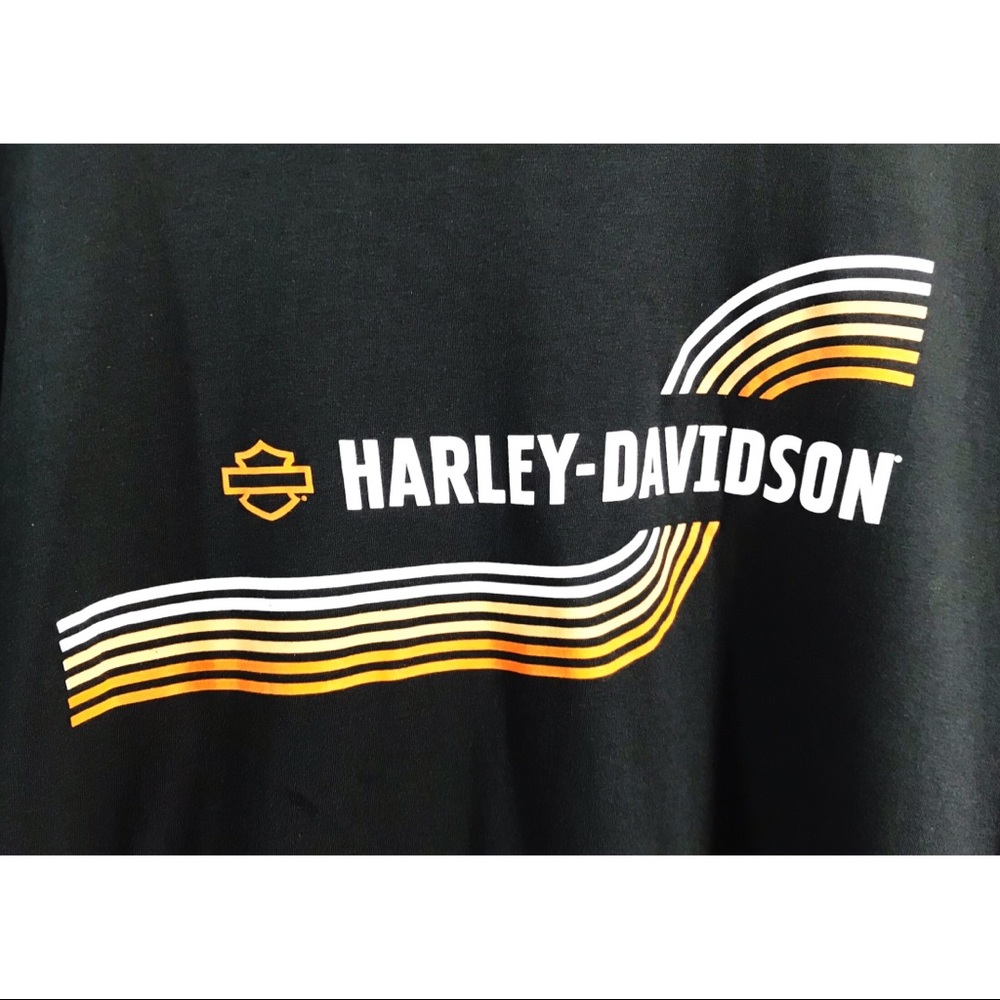 Harley Davidson Crew T-Shirt Motorcycle Biker - Picture 2 of 4